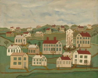 Twenty-two Houses and a Church