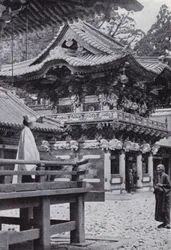 Marvellous sculptures of Buddhist Temple of Yakushi