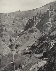 Mines in Eagle River Canyon, Colorado