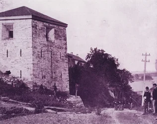 Old Fort Snelling, on the Mississippi River