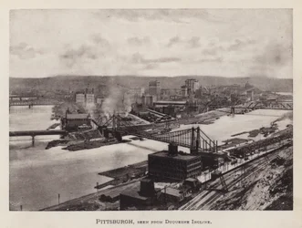 Pittsburgh: Pittsburgh, seen from Duquesne Incline