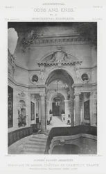 Staircase of Honor, Chateau De Chantilly, France