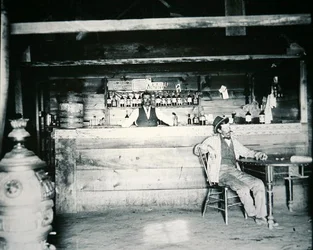 A Saloon in Albany County, Wyoming, c.1890