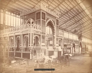 Brazilian and Netherlands section, Main Building, Centennial International Exhibition, Philadelphia