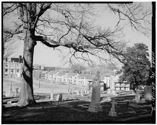 Cabbagetown District (General Views), Boulevard, Pearl Street, Memorial Drive and railroad tracks, Atlanta, Fulton County, GA