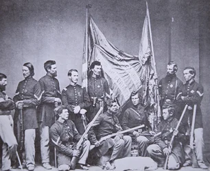 Colour Party of the 7th Illinois Infantry