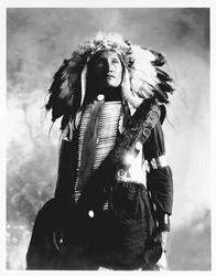 Eddie Plenty Holes, a Sioux Indian, c.1900