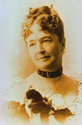 Elizabeth Bacon Custer (1842-1933), wife of General George A. Custer (1839-76)