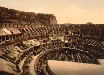 Interior of Coliseum, Rome