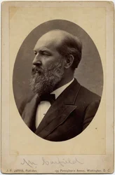 James Abram Garfield (1831-81), 20th President of the United States of America