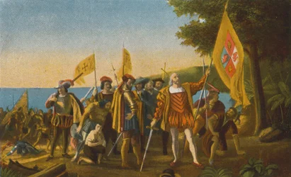 Landing of Columbus on San Salvador