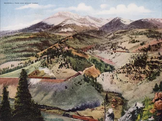 Marshall Pass and Mount Ouray