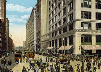 State Street, looking North from Madison Street