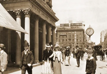 The Fifth Avenue Hotel on Madison Square, New York City, 1896