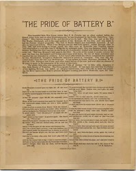 The Pride of Battery B, by Frank H Gassaway