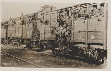 U.S. Marines in France off for camp
