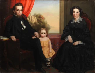 A Family Group Portrait, c.1850