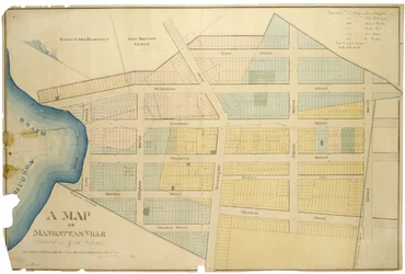 A Map of Manhattanville Situated on York Island