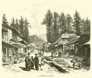 A street in Nikko