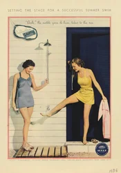 Advertisement for DuPont Acele Yarn, 1936