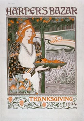 Advertisement for the Thanksgiving edition of Harper