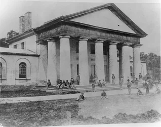 Arlington House Occupied by Federal Troops, 28th June 1864