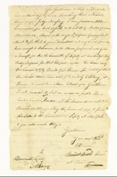 Arnold Benedict (1741-1801) General, Continental Army, Traitor. Autograph Letter Signed to the Committee of Safety at Albany, Ticonderoga, 22 May 1775