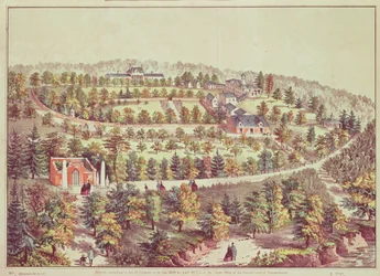 Birds-eye View of Mount Vernon