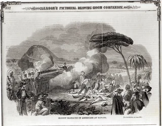 Bloody Massacre of Americans at Havana, September 1851, from 