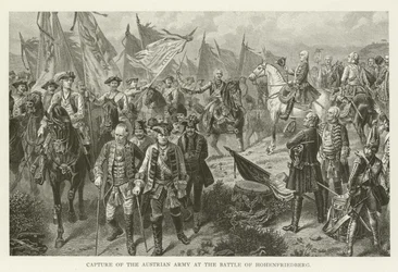 Capture of the Austrian Army at the Battle of Hohenfriedberg