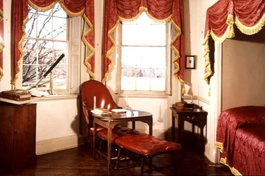 Chaise-longue and Storage Cabinet from Monticello, Home of Thomas Jefferson