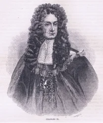 Charles II (1664), illustration from Cassell