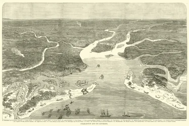 Charleston and Its Environs, July 1863