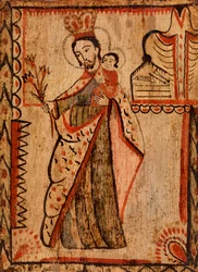 Christ Holding the Soul of the Virgin Mary