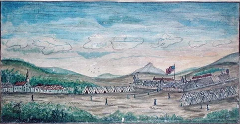 City and Castle of Perote, Mexico