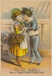 Courting Couple at Sea