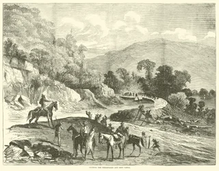 Cutting the Chesapeake and Ohio Canal, July 1864