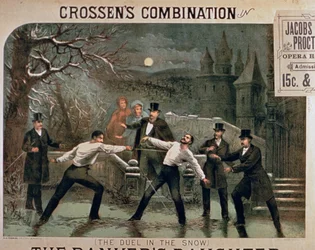 Duel in the Snow, Poster for The Banker