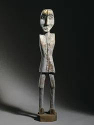 Effigy figure, Chippewa, late 19th century