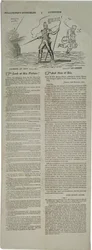 Election poster with prominent Americans, 1828