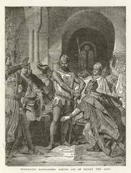 Frederick Barbarossa Asking Aid of Henry the Lion