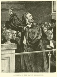 Gambetta in the Baudin Prosecution