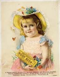 Girl Advertising Hires Improved Root Beer