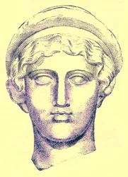 Hebe, Illustration from History of Greece by Victor Duruy, Published 1890