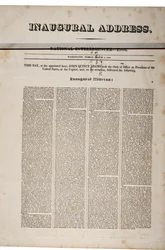 Inaugural Address of John Quincy Adams, 4th March 1825