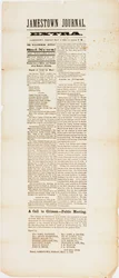 Jamestown Journal Extra, 9 May 1862