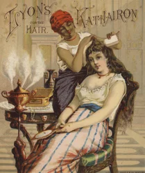Lady Having Hair Treated