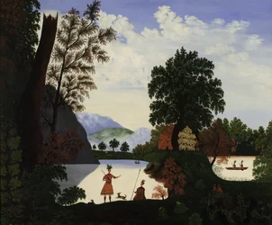 Landscape with Indians