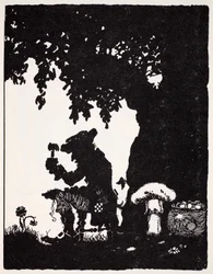 Leprechaun, from The World Guide to Gnomes, Fairies, Elves and Other Little People by Thomas Keightley (1789-1872), published 1880