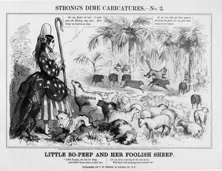 Little Bo-Peep and her foolish sheep